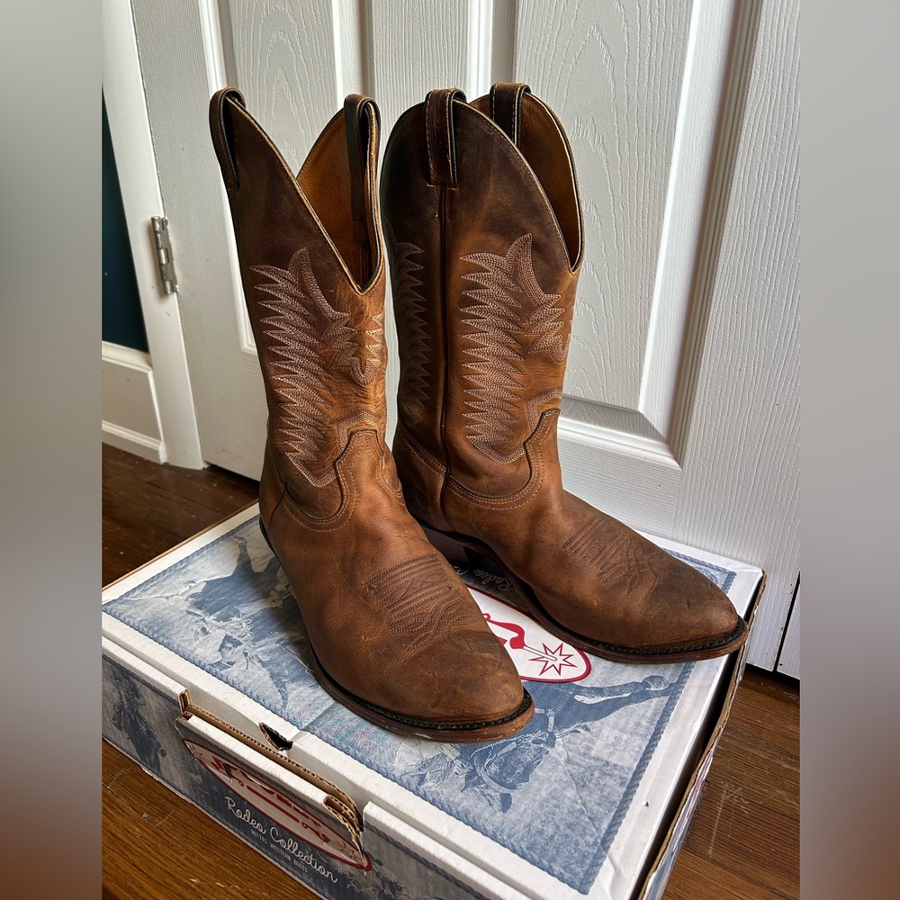 Men’s 1828 Boulet Cowboy Boots (w/ Box) - 10.5